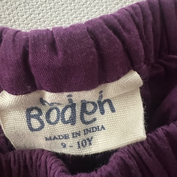 Mini Boden 9-10 Girls Purple Owl Skirt - Picture 5 of 6